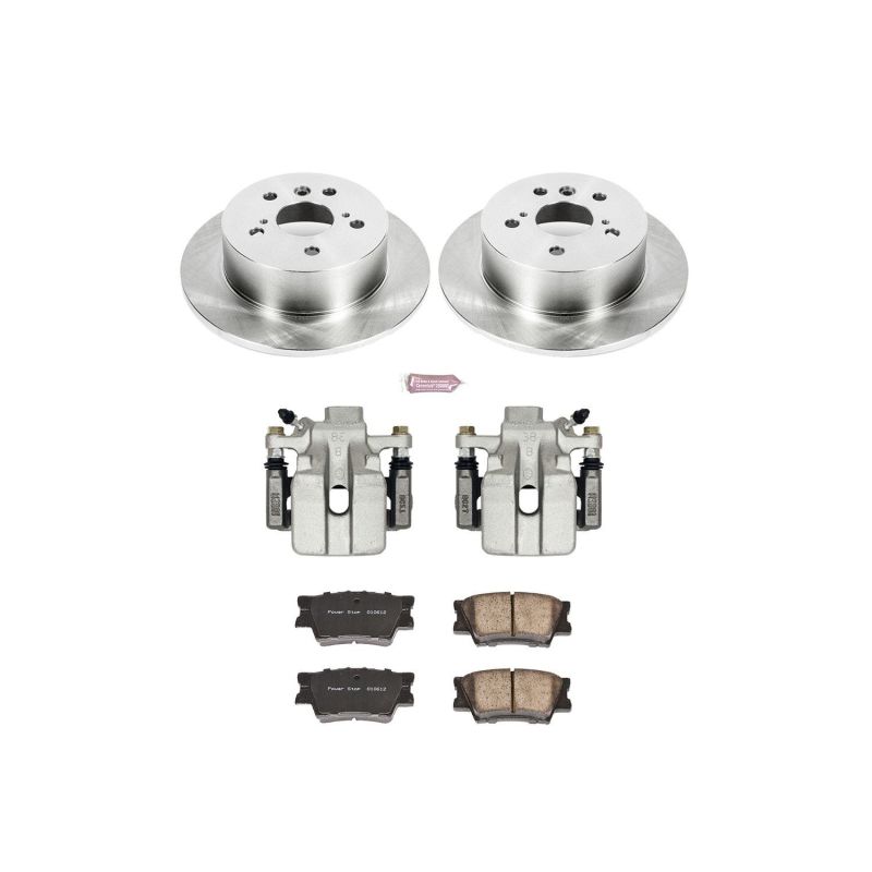 Power Stop 07-12 Lexus ES350 Rear Autospecialty Brake Kit w/Calipers PowerStop