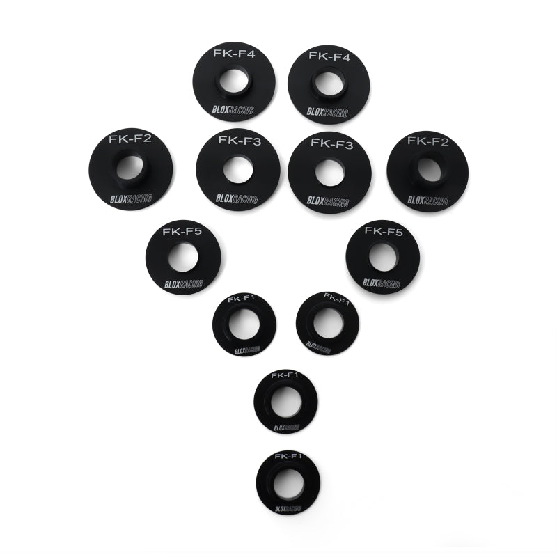 BLOX Racing 2016+ Fk Civic - Front - 12 Pieces Subframe Hard Collar Kit BLOX Racing