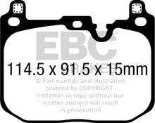 Load image into Gallery viewer, EBC YellowStuff Front Brake Pads - DP42393R