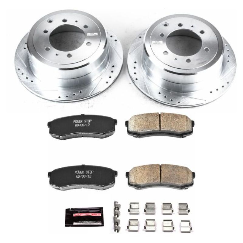 Power Stop 96-97 Lexus LX450 Rear Z23 Evolution Sport Brake Kit PowerStop