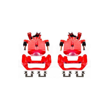 Power Stop 05-08 Chevrolet Cobalt Rear Red Calipers w/Brackets - Pair PowerStop