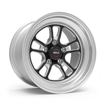 Weld S70 RT-S 15x10in / 5x120.65 BP / 4.5in. BS - Black Wheel