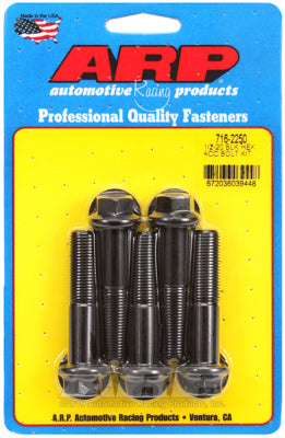 ARP 1/2-20 in. Thread, 2.25 in 8740 Chromoly Bolts - Set of 5