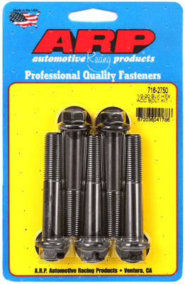 ARP 1/2-20 in. Thread, 2.75 in 8740 Chromoly Bolts - Set of 5