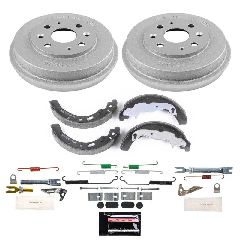 Power Stop 11-14 Mazda 2 Rear Autospecialty Drum Kit PowerStop