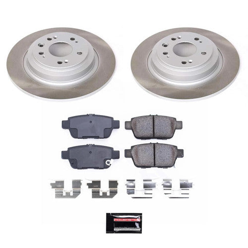 Power Stop 09-14 Acura TL Front and Rear Semi-Coated Rotor Kit