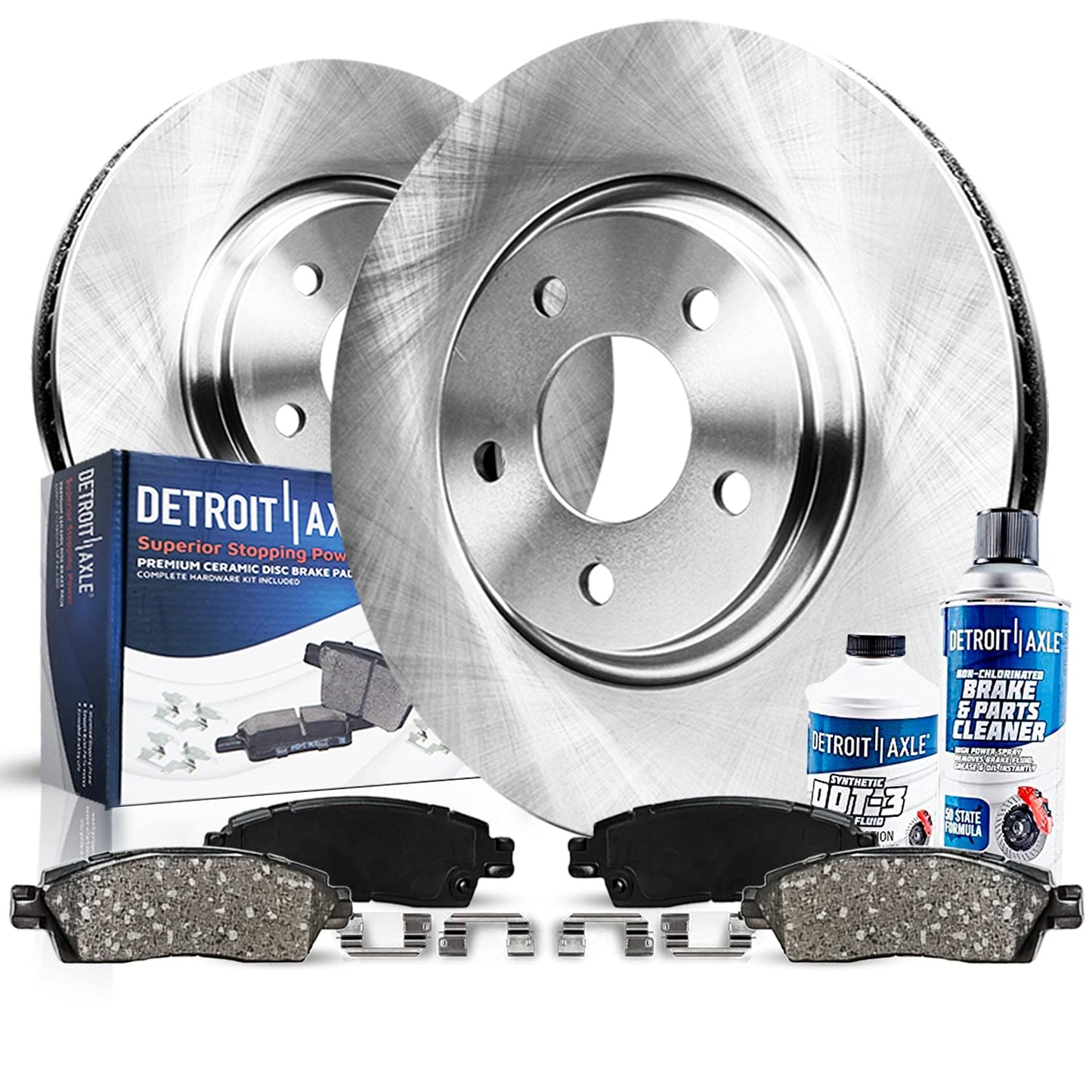 Power Stop 04-12 Mitsubishi Galant Front and Rear Semi-Coated Rotor Kit