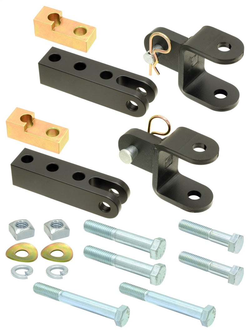 RockJock TL/LJ Tow Bar Mounting Kit Front Bolt-On w/ Mounting Hardware Fits OEM & Most Bumpers RockJock