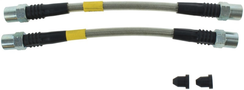 StopTech 02-05 VW Passat V6 FWD Front Stainless Steel Brake Line Kit Stoptech