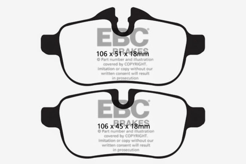 EBC GreenStuff Rear Brake Pads - DP22046