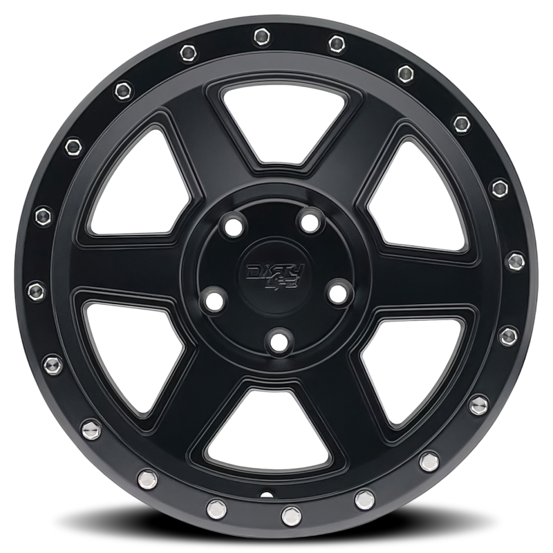 Dirty Life Compound 9315 18x9 / 6-135 BP / -12mm Offset / 87.1mm Hub Matte Black Wheel