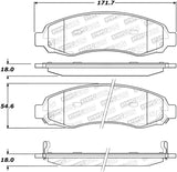 StopTech Premium Ceramic Brake Pads - 308.09620