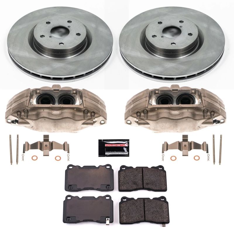 Power Stop 05-14 Subaru Impreza Front Autospecialty Brake Kit w/Calipers PowerStop