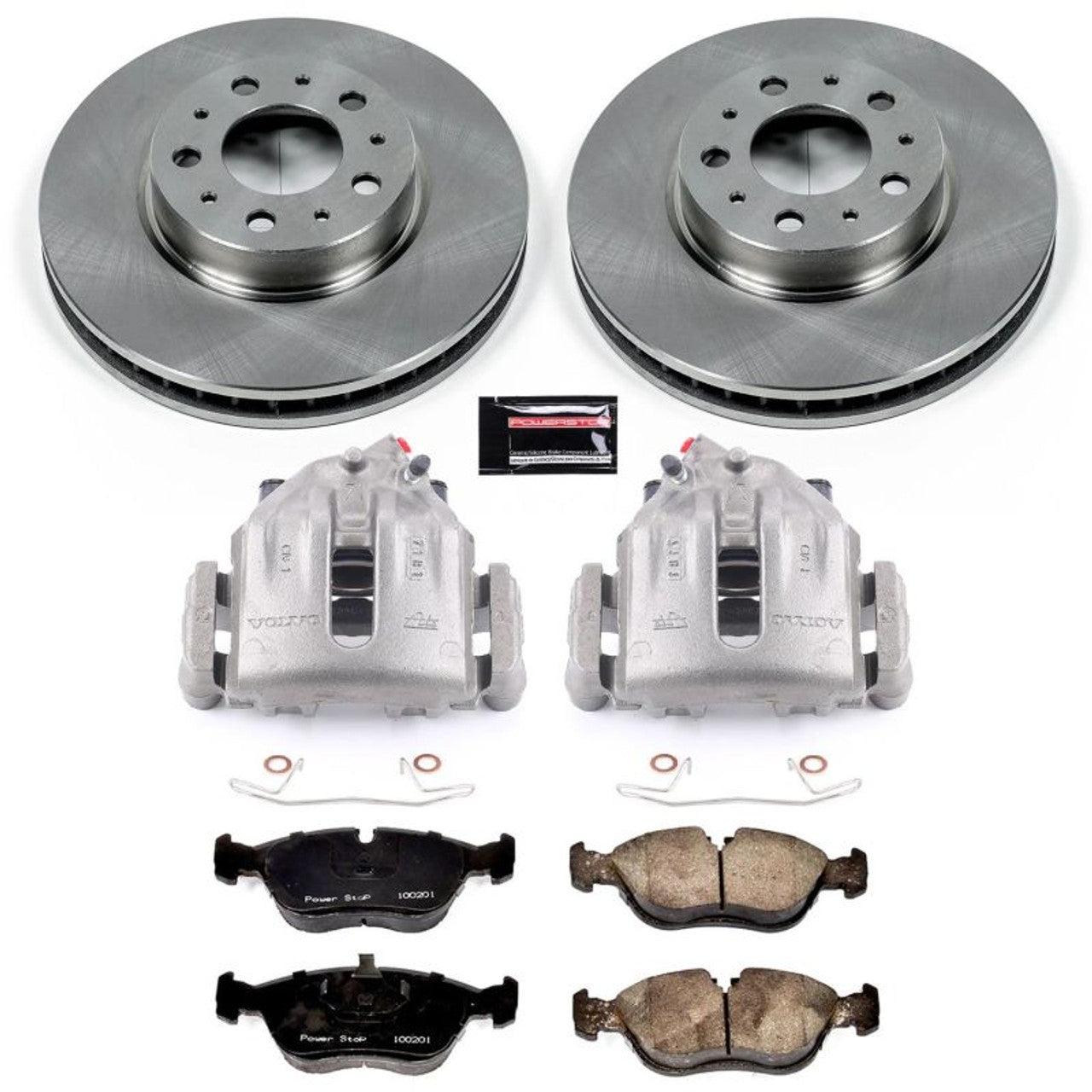 Power Stop 94-97 Volvo 850 Front & Rear Euro-Stop Brake Kit