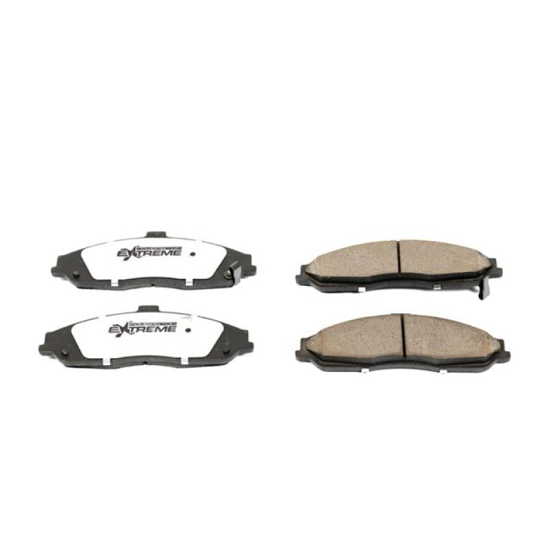 Power Stop 04-09 Cadillac XLR Front Z26 Extreme Street Brake Pads w/Hardware PowerStop