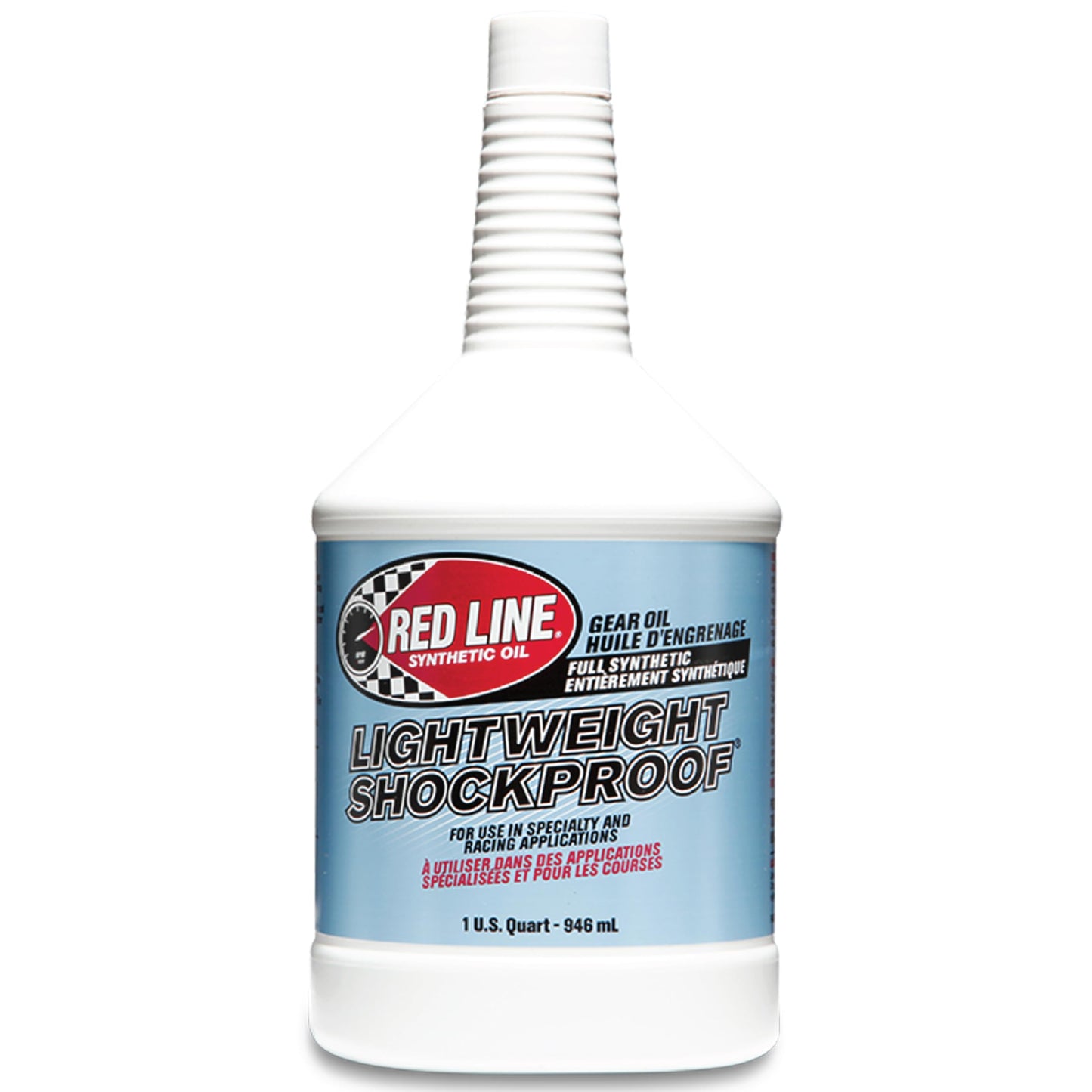 Red Line LightWeight ShockProof Gear Oil Quart - Single