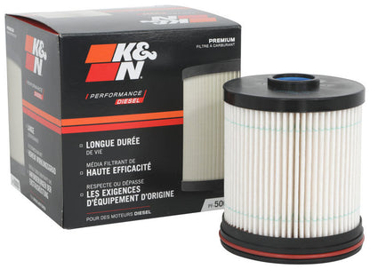 K&N 40.016in Length 3.438in OD Universal Replacement Fuel Filter K&N Engineering