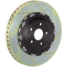 Load image into Gallery viewer, Brembo 06-08 RS4 Front 2-Piece Discs 380x34 2pc Rotor Slotted Type-1