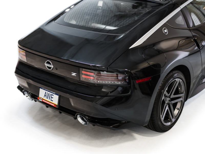 AWE 2023 Nissan Z RZ34 RWD Touring Edition Catback Exhaust System w/ Chrome Silver Tips AWE Tuning