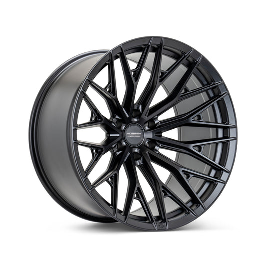 Vossen HFX-6 20x10 - 6x135 - ET-18 - Super Deep - 87.1 - Satin Black Wheel