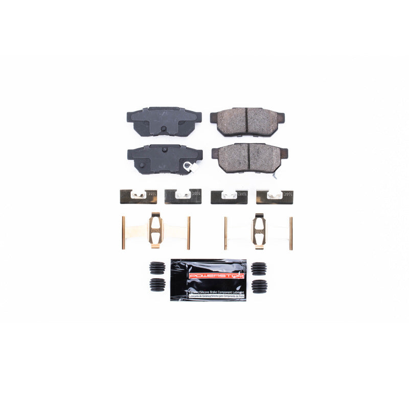 Power Stop 86-01 Acura Integra Rear Z23 Evolution Sport Brake Pads w/Hardware PowerStop