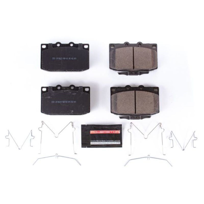 Power Stop 86-91 Mazda RX-7 Front Z23 Evolution Sport Brake Pads w/Hardware PowerStop