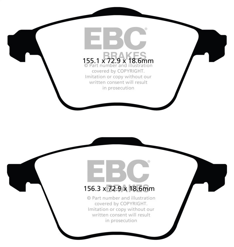 EBC BlueStuff Brake Pads - DP51574NDX EBC