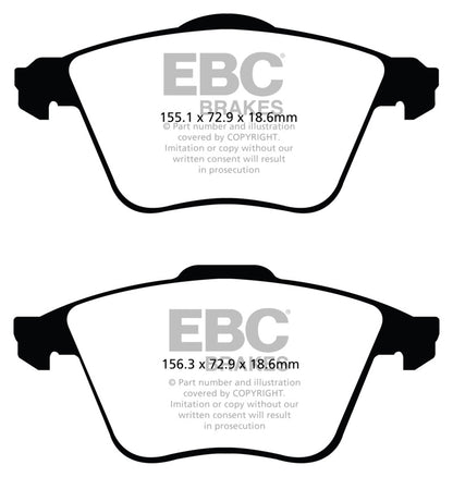 EBC BlueStuff Brake Pads - DP51574NDX EBC