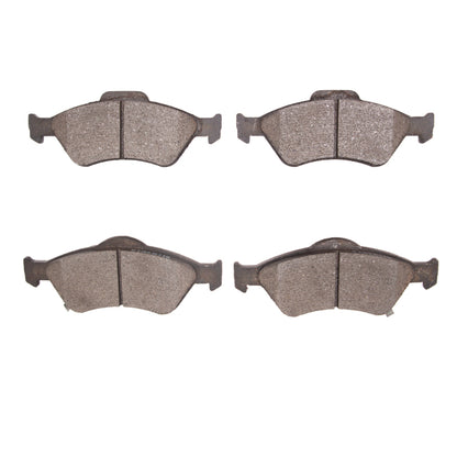 R1 Front Ceramic Brake Pads 2005-2009 Honda Fit (Mexico) - 2310-1200-00