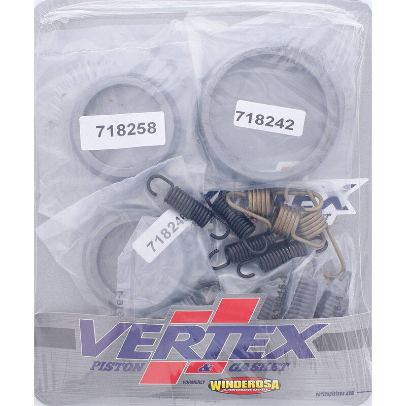 Vertex Exhaust Gasket and Spring Kit for 2001-2004 Arctic Cat Mountain Cat 600 EFI & More - 723017