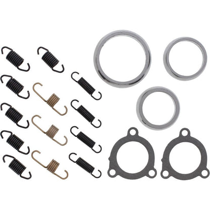 Vertex Exhaust Gasket and Spring Kit for 2004-2006 Arctic Cat/Polaris 600 Touring & More - 723028