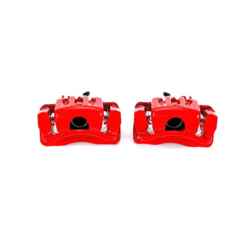 Power Stop 12-15 Chevrolet Captiva Sport Rear Red Calipers w/Brackets - Pair PowerStop
