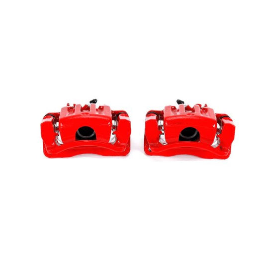 Power Stop 12-15 Chevrolet Captiva Sport Rear Red Calipers w/Brackets - Pair PowerStop