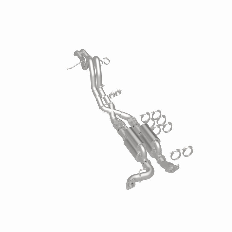 MagnaFlow System Overland Cat-Back 22-23 Ford Bronco Raptor 3.0L Magnaflow