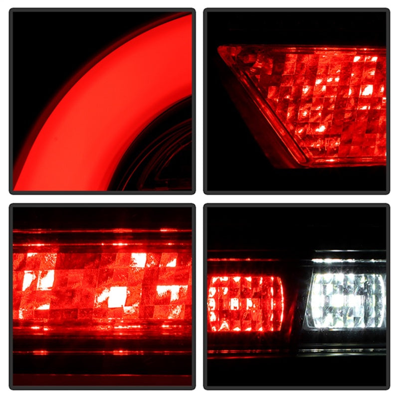 Spyder 03-08 Audi A3 Full LED Tail Lights - Black (ALT-YD-AA303-LED-BK) SPYDER