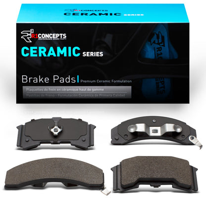 R1 Front Ceramic Brake Pads 1984-1987 Pontiac Fiero - 2310-0261-00