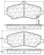 Load image into Gallery viewer, StopTech Street Disc Rear Brake Pads - 305.12730