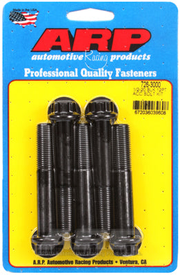 ARP 1/2-20 x 3.000 12pt Black Oxide Bolts (5/pk) ARP