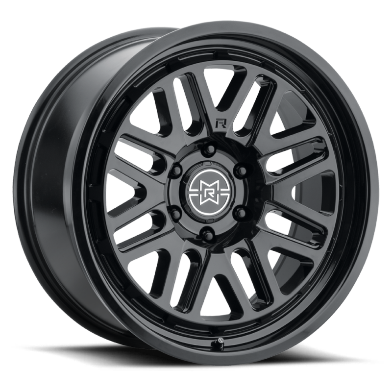 Method Raised MR804 20x12 / 5x5 BP / -40mm Offset / 71.5mm Bore - Gloss Black Wheel