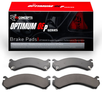 R1 01-10 GMC Sierra 3500 HD 2WD Rear Optimum OE Brake Pads
