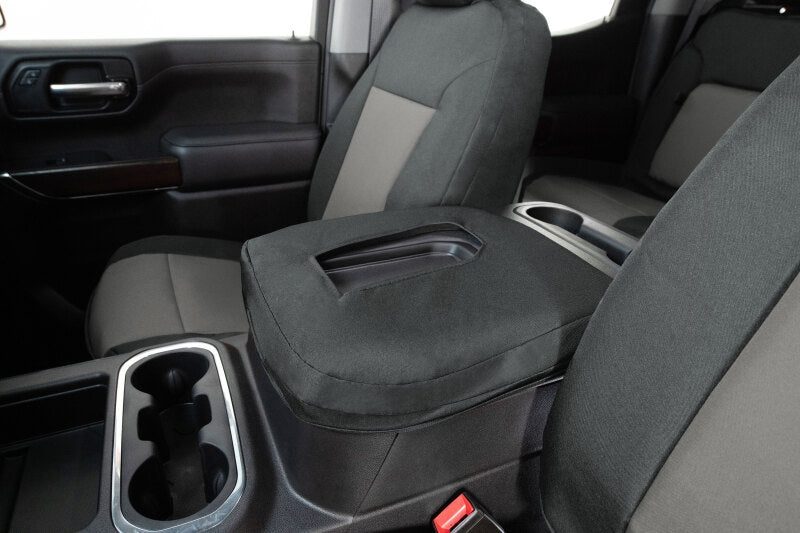 Covercraft 21-25 F150 XL Regular Cab Endura PrecisionFit Custom Front Row Seat Covers - Char/Silv