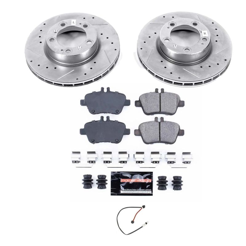 Power Stop 06-08 Porsche 911 Front Z23 Evolution Sport Brake Kit PowerStop