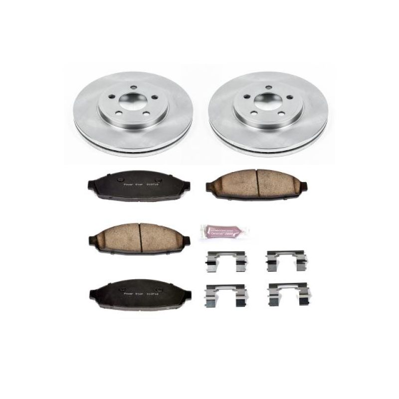 Power Stop 03-11 Ford Crown Victoria Front Autospecialty Brake Kit PowerStop