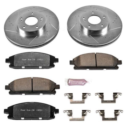 Power Stop 97-01 Infiniti Q45 Front Z36 Truck & Tow Brake Kit PowerStop