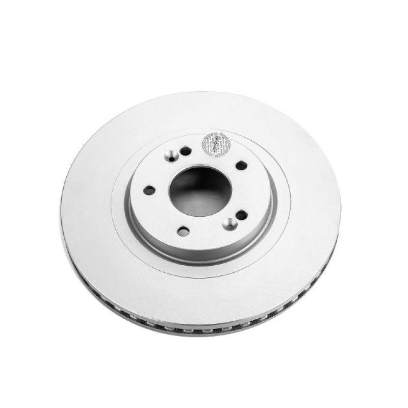 Power Stop 2018 Hyundai Santa Fe Sport Front Evolution Geomet Coated Rotor PowerStop