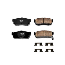 Load image into Gallery viewer, Power Stop 91-96 Infiniti G20 Rear Z17 Evolution Ceramic Brake Pads w/Hardware