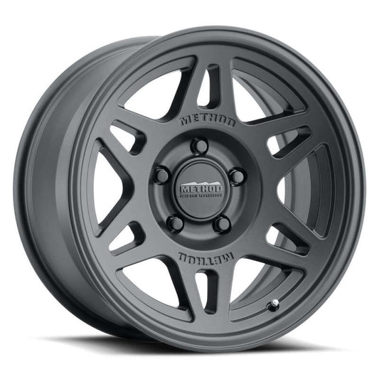 Method MR706 Bead Grip 17x8.5 0mm Offset 5x5 5mm Matte Black Wheel Method Wheels