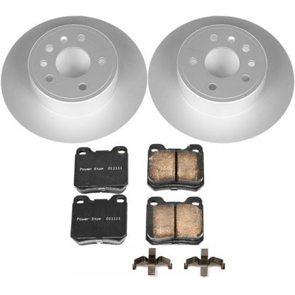 Power Stop 99-03 Saab 9-3 Rear Z23 Evolution Sport Coated Brake Kit PowerStop