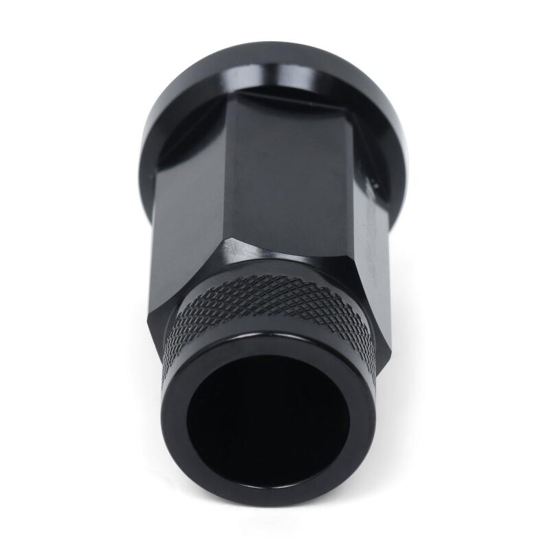 BLOX Racing Street Series Forged Lug Nuts - Black 12 x 1.25mm - Set of 20 (New Design) BXAC-00107-SSBK BXAC-00107-SSBK