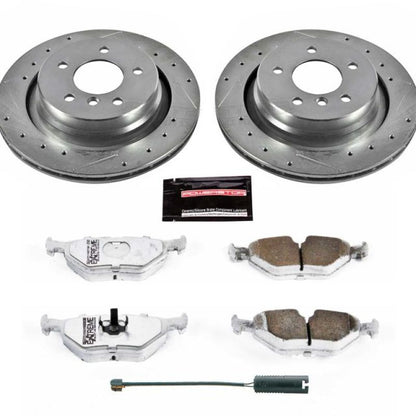 Power Stop 95-99 BMW M3 Rear Z26 Street Warrior Brake Kit PowerStop